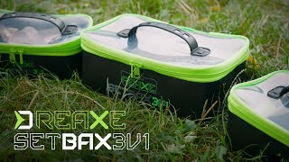 Set tašek Delphin REAXE SetBAX 3v1