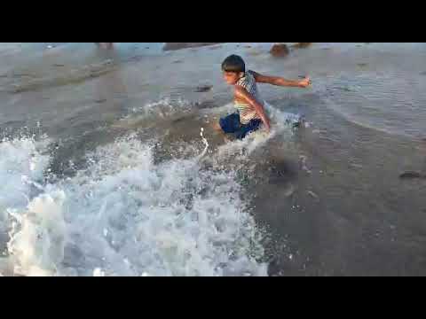 Keshav tedla at beach