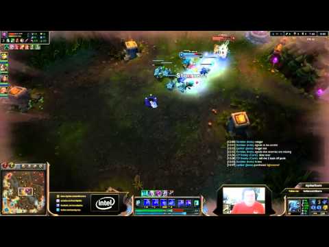 Scarra plays Fizz vs Kennen mid lane