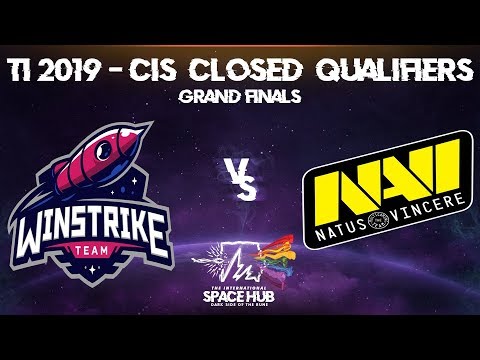 Winstrike vs Na'Vi Game 1 - TI9 CIS Regional Qualifiers: Grand Finals
