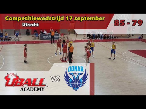 UBALL U16 vs Donar U16 - 17 september 2022