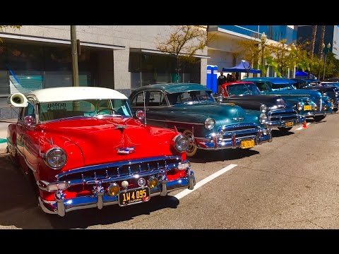 750 !!! retro classic cars show 4th Annual Rendezvous back to Route 66 San Bernardino 2016