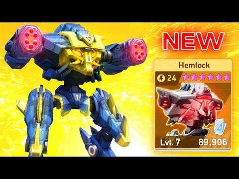 NEW MECH Hemlock with Missile Rack 12 - Mech Arena