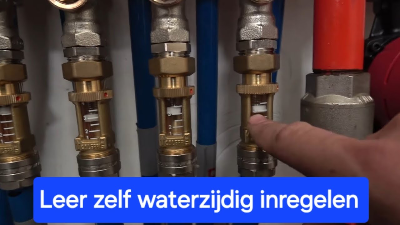 Tips & Trucs #20  Waterzijdig inregelen van een Wth vloerverwarmingsverdeler..👍🏻