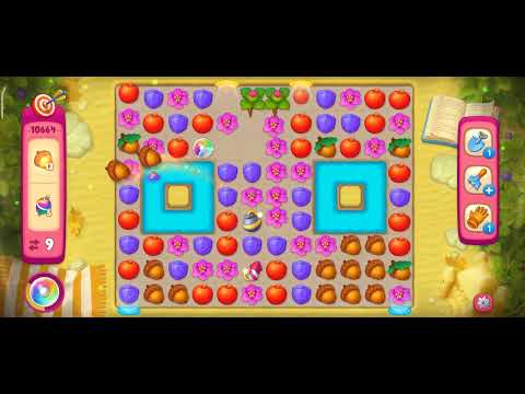Gardenscapes level 10664 Extreme level