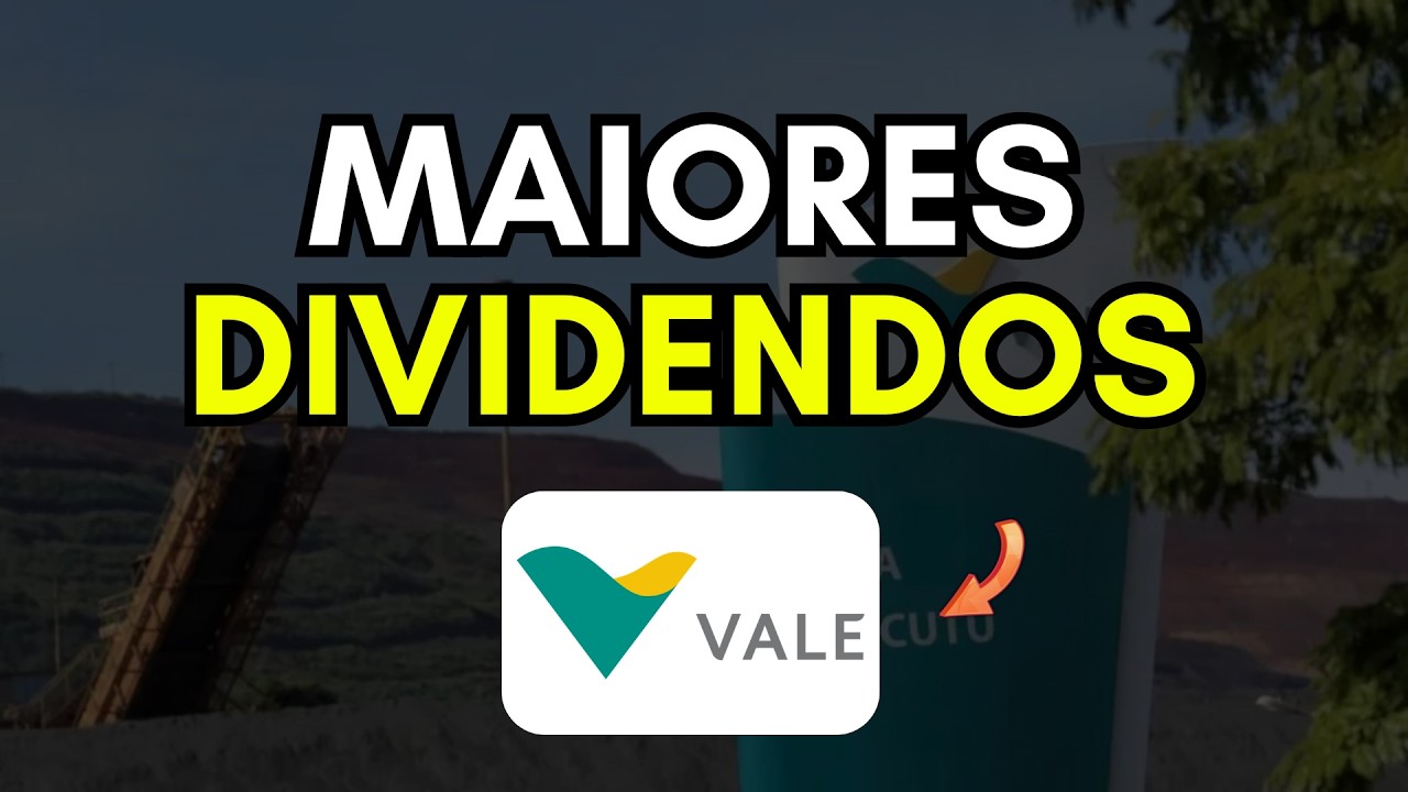🚨Vale (vale3) Dividendos Maiores e Quem Vender a Vai se arrepender !