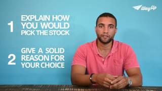 How to Answer:  If You Could Invest in One Stock, Which Stock Would it Be? - Job Interview Example