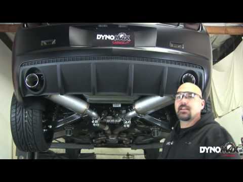 DynoMax Exhaust | Dual 2.5\" Axle-Back Exhaust System Install on 2010 Chevrolet Camaro