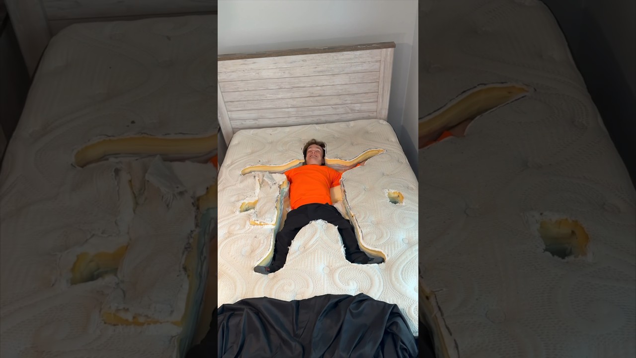 Mattress prank gone wrong ￼