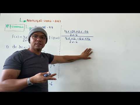 UEMG - 2023 - Questão 47 - Matemática