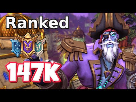 147k Dmg DREDGE Gameplay (SCUTTLE) Paladins Ranked