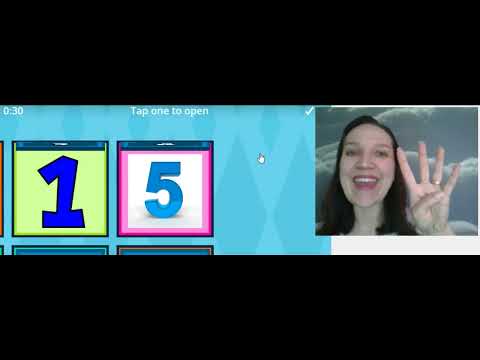 Artikuliacinė mankšta "Skaičiai"