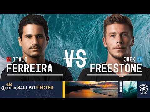 Italo Ferreira vs. Jack Freestone - Round of 32, Heat 5 - Corona Bali Protected 2019