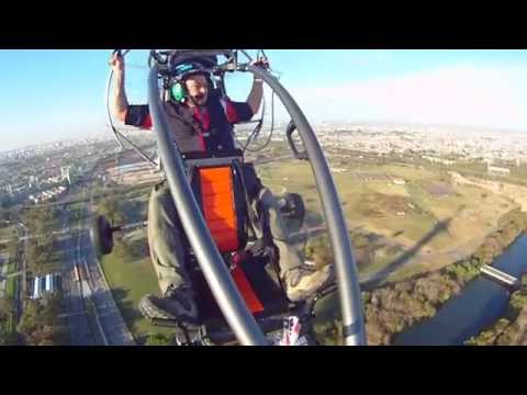 Volando sobre la Ciudad Autónoma de Buenos Aires