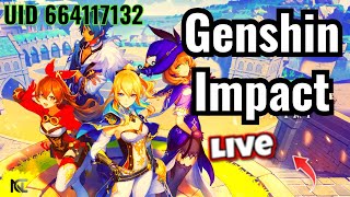 🔴Genshin Impact NEW MISSIONS LIVE! (GRINDING FOR NEW Characters)