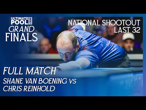 Shane Van Boening gegen Chris Reinhold | Runde der letzten 32 | National Shootout