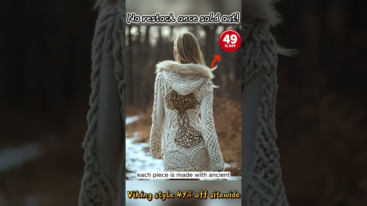 👉 Get 10% OFF with code: Lucky10 ✨#vikings    #sustainablefashion   #handcrafted