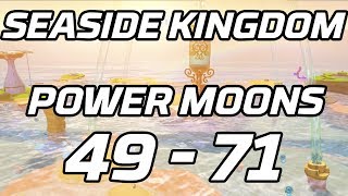 [Super Mario Odyssey] Seaside Kingdom Post Game Power Moons 49 - 71 Guide