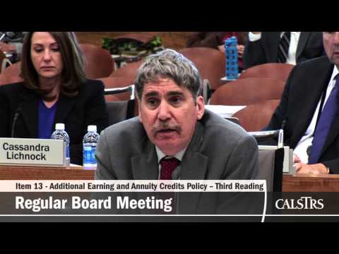 Teachers' Retirement Board April 2015 - Regular Board Meeting (Part 5 of 6)