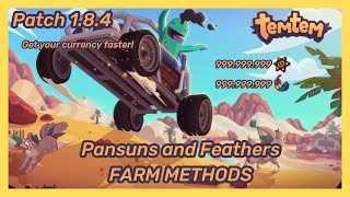Temtem Pansuns and Feathers Farm Methods - Patch 1.8.4