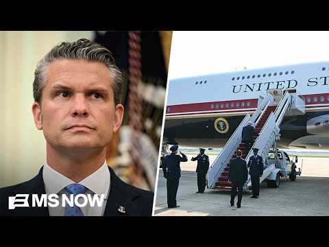 Pete Hegseth finally found someone to punish for Trump's embarrassing Qatari jet debacle