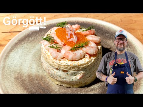 AMAZING Smörgåstårta - Swedish Sandwich Cake