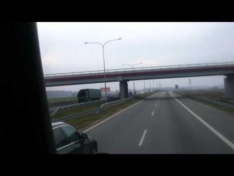 Śmiertelny wypadek na A2 w kierunku Warszawy - 29.11.2014