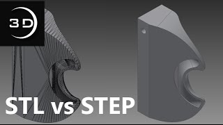 STL vs. STEP Files - What's the difference?!