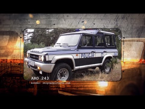 Rumuńskie samochody terenowe pełniły służbę w polskiej policji! #Legendy_PRL