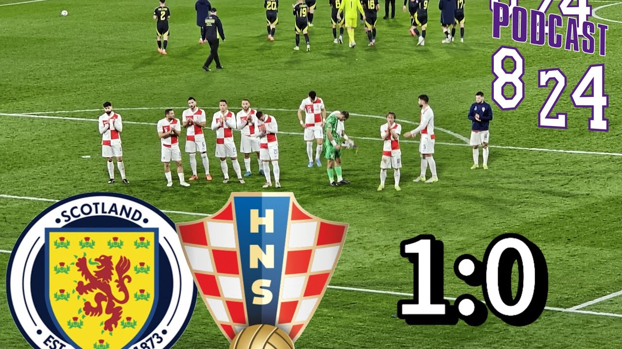 Iz Glasgowa: Škotska - Hrvatska 1:0 / Podcast 8 24