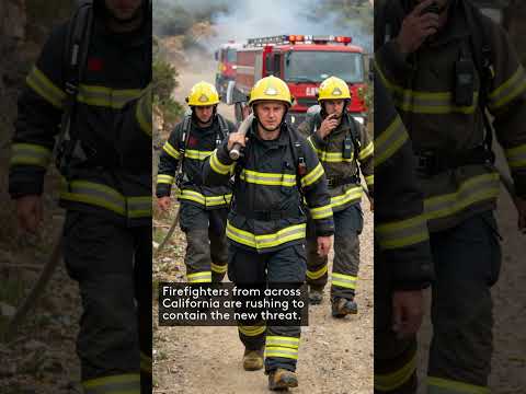 BREAKING: NEW WILDFIRE EXPLODES IN LA COUNTY TODAY - CALIFORNIA NEWS ALERT