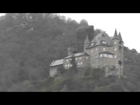 Katz Castle on Rhine River Germany