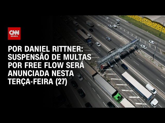 Suspensão de multas por free flow sai nesta terça e vale até novembro | HORA H