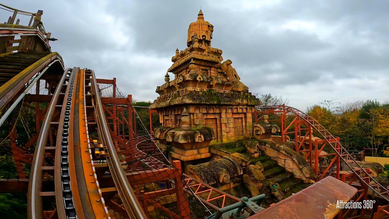 Indiana Jones Roller Coaster Ride Disneyland Paris 2021