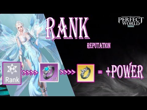 PERFECT WORLD MOBILE - RANK - COMO CONSEGUI REPUTAÇÃO E PEGAR ITEM NO RANK