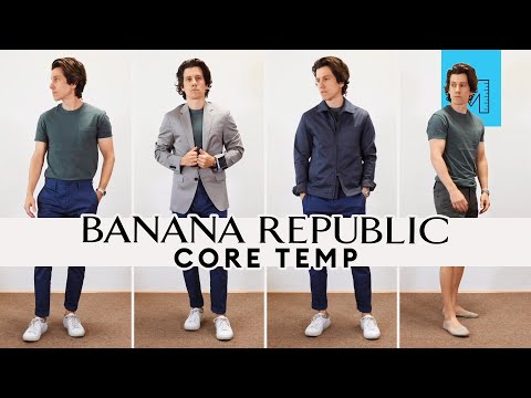 AWESOME Travel Clothes | Banana Republic Core Temp Haul and Try-On