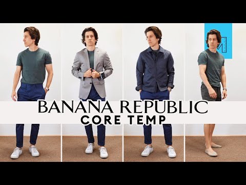 Roupas de viagem INCRÍVEIS | Banana Republic Core Temp Haul e Try-On