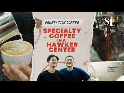 In A Hawker Centre: Bridging the generation gap with specialty coffee | The Straits Times