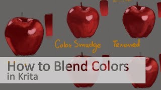 How to Blend Colors in Krita
