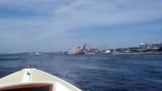 preview picture of video 'Going Past Massachusetts Maritime Academy'