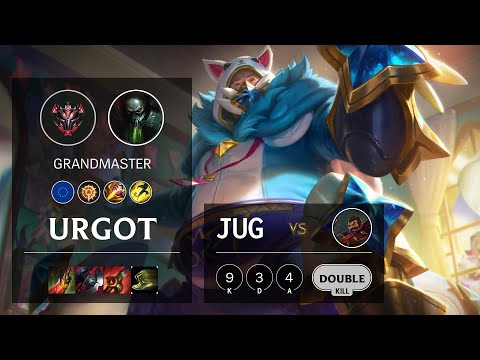Urgot Jungle vs Graves - EUW Grandmaster Patch 10.13