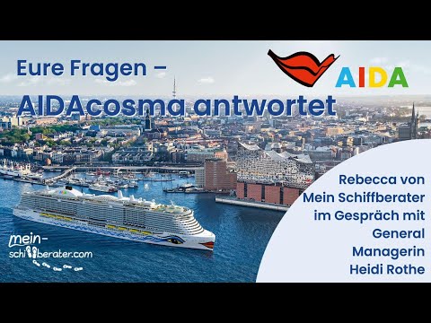 AIDAcosma - Interview mit General Managerin Heidi Rothe auf der Jungernfahrt
