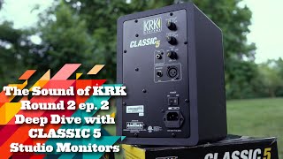Video thumbnail for Sound of KRK Round 2: Deep Dive with the CLASSIC 5 Studio Monitors (ep. 2) by Performer Magazine