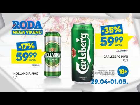 RODA: prvomajski MEGA vikend 29.04. - 01.05.2017.