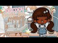 Modern Mansion House Tour!⭐️🏡 *VERY PREPPY* || WITH VOICE 🔊 || Toca Boca Roleplay