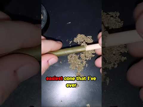 The Easiest Cone I've Ever Packed! | Trying King Palm Blunts for the First Time