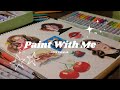 ˏˋ Art Vlog Trying Acrylic Markers For The First Time Arrtx ˎˊ