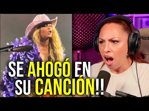 PAULINA RUBIO PIERDE EL CONTROL EN SU CONCIERTO |  Vocal Coach reaction & analysis