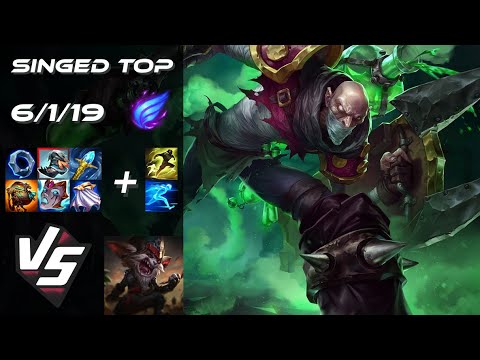 TOP Singed vs Kled - EU Challenger Patch 25.S1.2