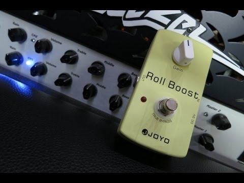 Joyo JF-38 Roll Boost Pedal US Dealer w/ 2 Patch Cables image 5